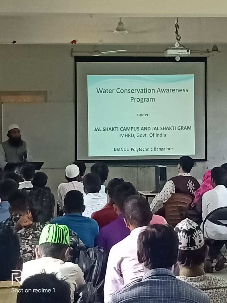 Events Jal Shakti Abhiyan (Water Conservation): Polytechnic Bengaluru