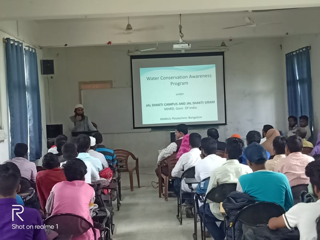 Events Jal Shakti Abhiyan (Water Conservation): Polytechnic Bengaluru