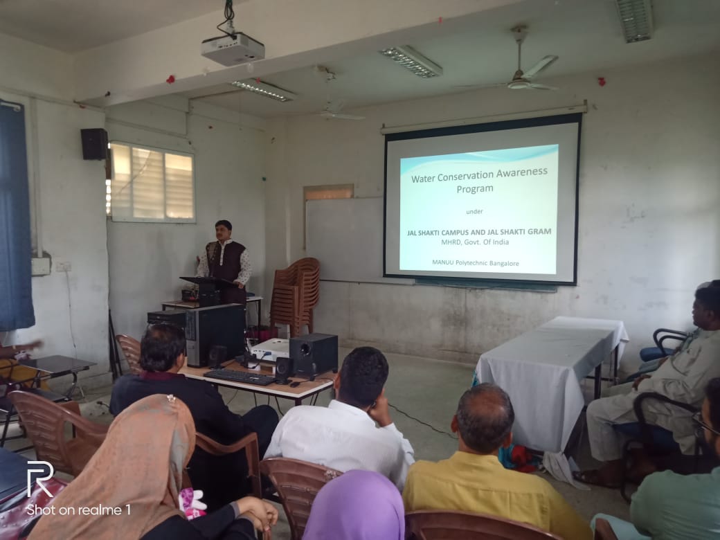 Events Jal Shakti Abhiyan (Water Conservation): Polytechnic Bengaluru
