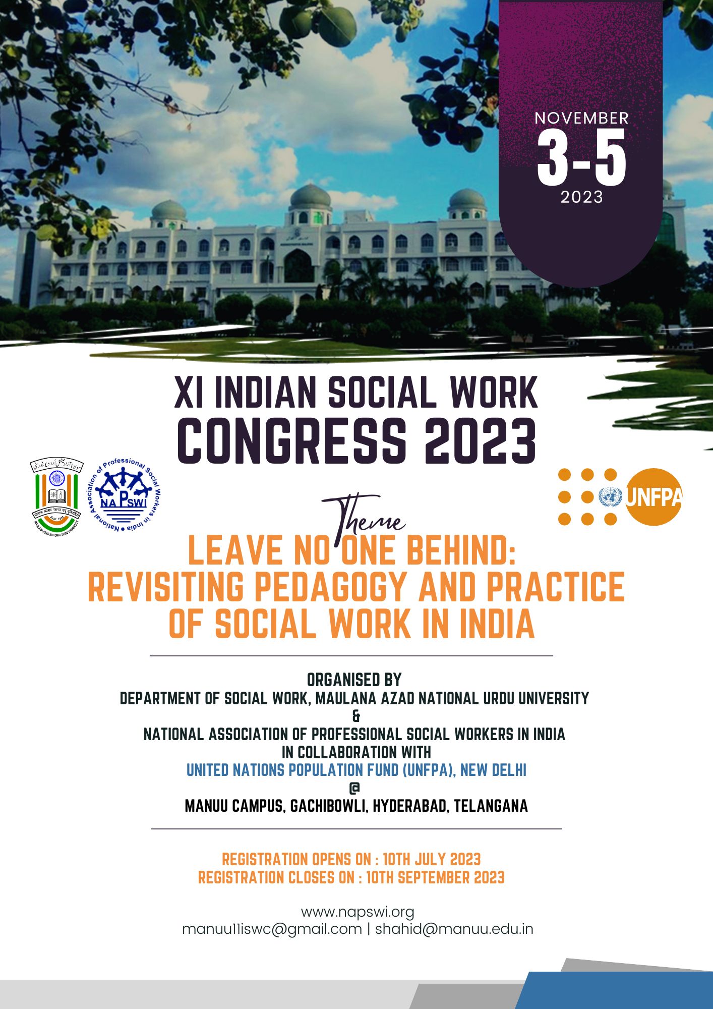11th Indian Social Work Congress