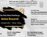 One Week Online Workshop on Action Research