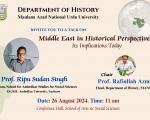 Middle East in Historical Perspectives