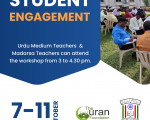 Five-Day Online Workshop on Students Engagement