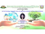 Invited Lecture (Online) on Sol Gel Technology: Sustainable Nanoscale approach for Industrial and Environmental Solutions