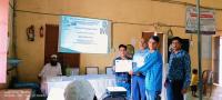 Certificate Distribution of batch 2022-23, MANUU ITI Darbhanga students on ITI Darbhanga 