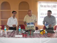 Prof. Shamim Jairajpuri, Founder Vice Chancellor of Maulana Azad National Urdu University, released the book of Dr.Noushad Husain entitled "Computer Assisted Learning: Theory and Application" 2010